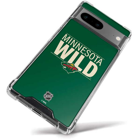NHL Minnesota Wild Lineup Google Pixel 8a Clear Case